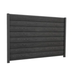 HORTUS Komposithegn*Premium Lucca komposithegn startsæt 121 x 190 cm Antracitgrå