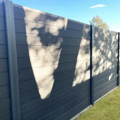 HORTUS Komposithegn*Premium Lucca komposithegn startsæt 121 x 190 cm Antracitgrå