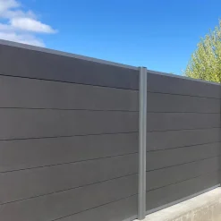 HORTUS Komposithegn*Royal Como komposithegn startsæt H165 x B192 cm Antracitgrå