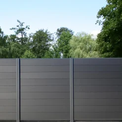 HORTUS Komposithegn*Royal Como komposithegn startsæt H165 x B192 cm Antracitgrå
