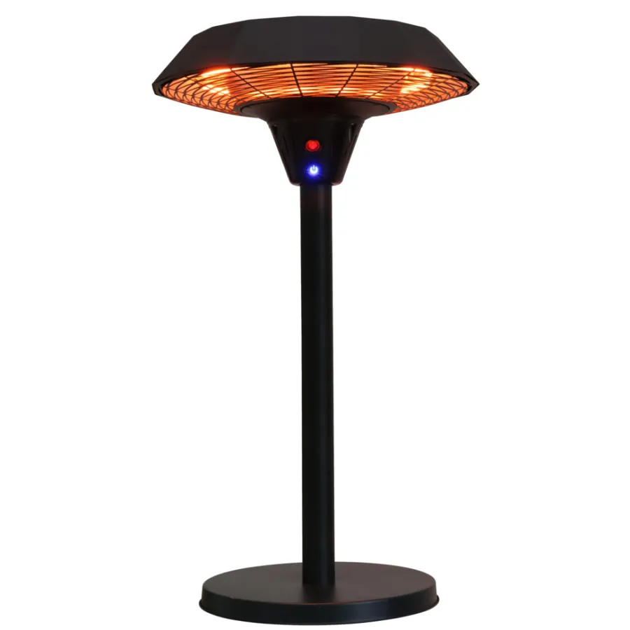 HORTUS Terrassevarmere*UFO terrassevarmer til bord 2000 W sort