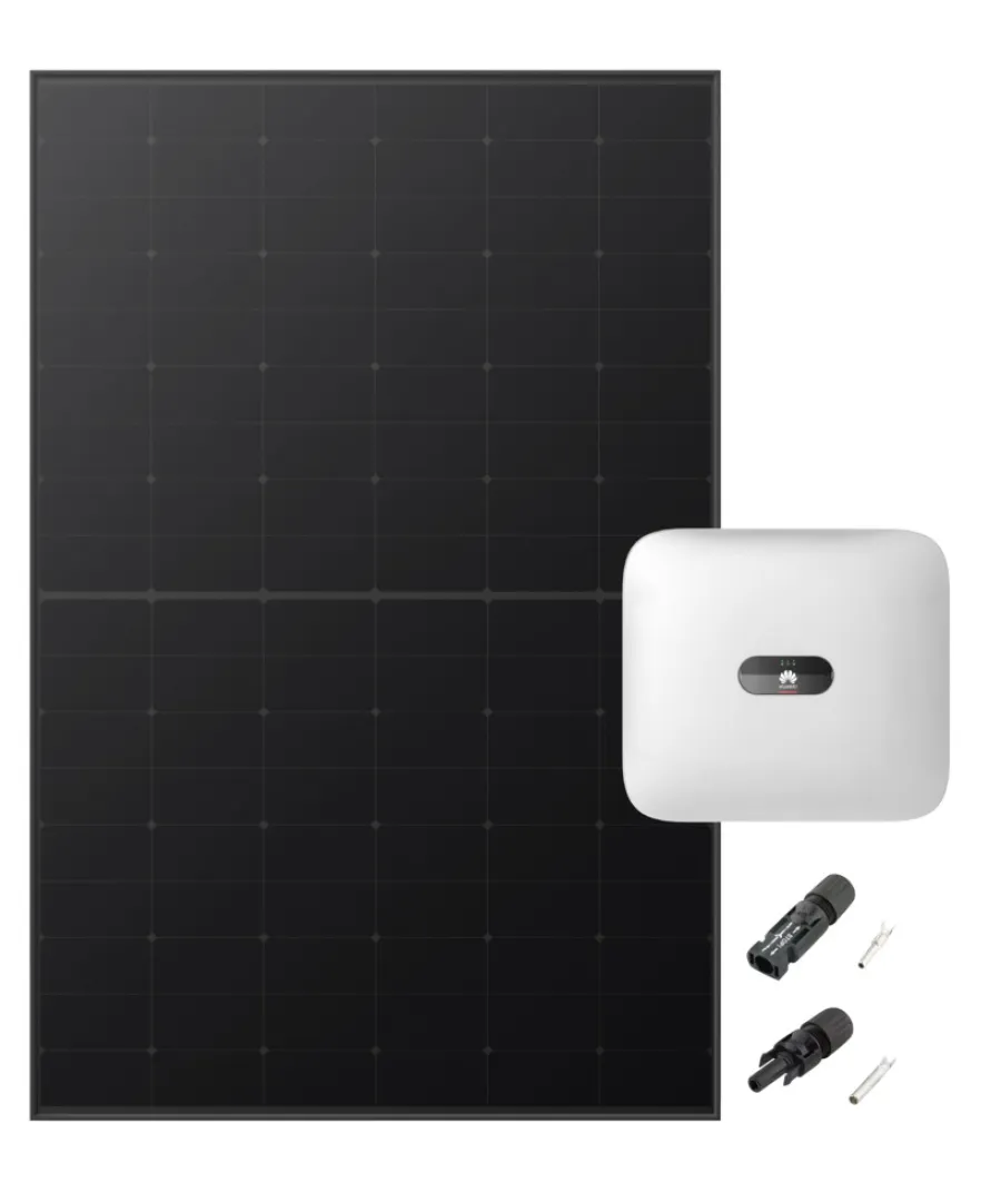 Huawei Solceller & Tilbehør*solcellepakke til eternittag 10 paneler 4,10 kWp