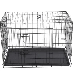 PetZone Hunde- Og Katteartikler*Hundebur foldbar 93 x 58 x 64 cm