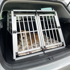 Bure|Hunde- Og Katteartikler*Hundebur til bil 2 døre