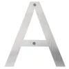 Husnumre & -Bogstaver*Husbogstav A rustfrit stål 25 cm
