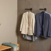 Vægskinner & Hyldeknægte|Tøjstativer & Garderobeindretning*Hyldeknægte sort 2-pk.