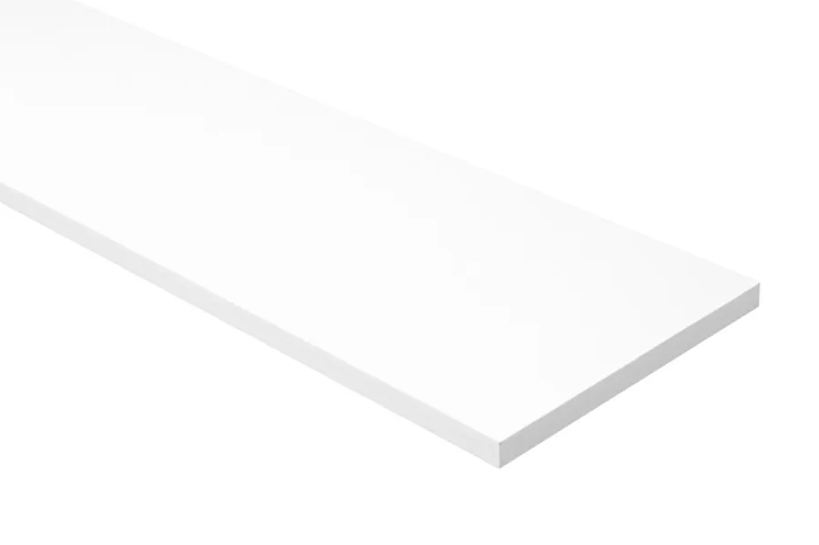 Royal Hylder*Hylde melamin hvid 22 mm x 30 x 120 cm