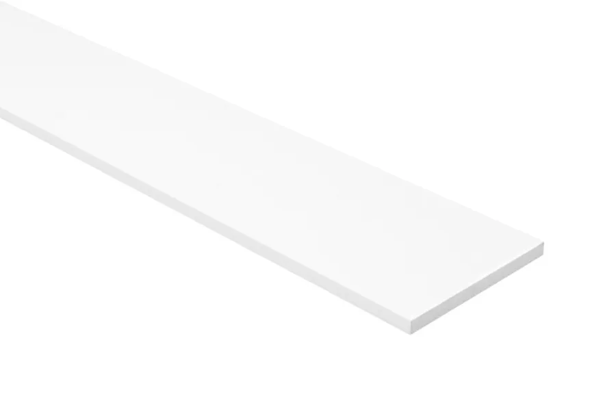 Royal Hylder*Hylde melamin hvid 16 mm x 20 x 100 cm