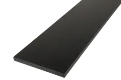 Royal Hylder*Hylde melamin sort 16 mm x 20 x 80 cm