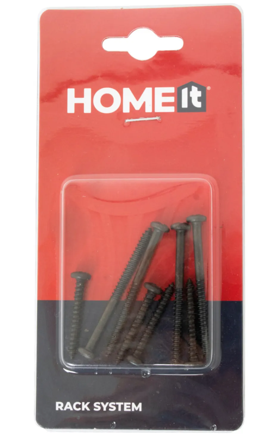 HOME it Vægskinner & Hyldeknægte*Hyldemonteringssæt t/Rack system sort