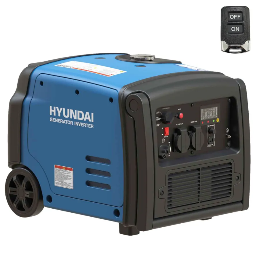 Hyundai Generatorer|Campingudstyr*inverter benzin generator 3200 W