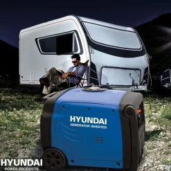 Hyundai Generatorer|Campingudstyr*inverter benzin generator 3200 W