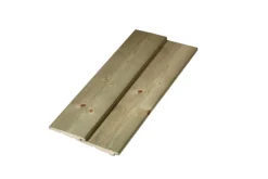 Klinkbeklædning|Imprægneret Træ*Imprægneret klinkbeklædning gran 25 x 125 x 3600 mm