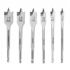 Irwin Bor & Bits*Blue Groove 4X fladbor til træ 6 stk.