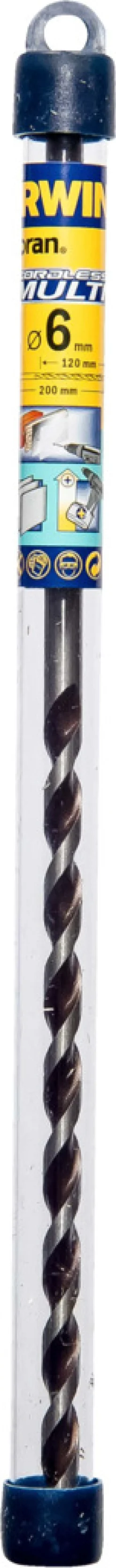 Irwin Bor & Bits*Cordless Multi bor Ø6 x 200 mm
