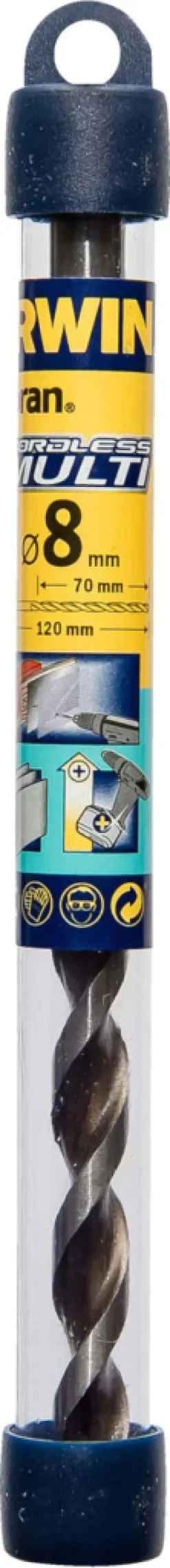 Irwin Bor & Bits*Cordless Multi bor Ø8 x 120 mm