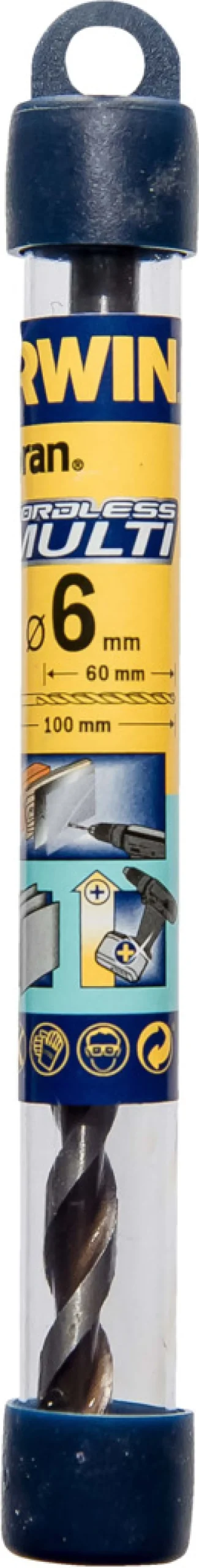 Irwin Bor & Bits*Cordless Multi bor Ø6 x 100 mm