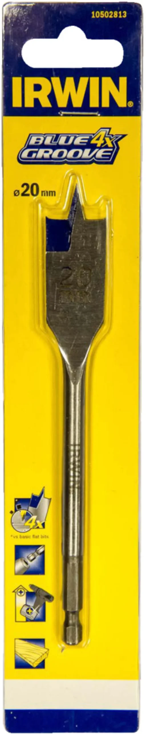 Irwin Bor & Bits*fladbor Ø20 x 152 mm