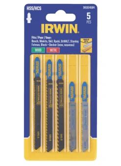 Irwin Savblade & -Klinger*stiksavsklinger 5 stk. assorteret