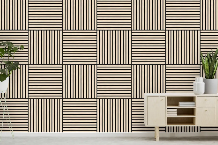 Jangal Akustikpaneler & Tilbehør*Modular Wall akustikpanel 52 x 52 cm - Letea Oak