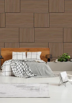Jangal Akustikpaneler & Tilbehør*Modular Wall akustikpanel 52 x 52 cm - Davert Oak