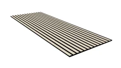 Jangal Akustikpaneler & Tilbehør*Modular Wall akustikpanel 104 x 52 cm - Letea Oak