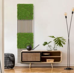 Jangal Grønne Vægpaneler|Akustikpaneler & Tilbehør*Modular Wall mospanel 52 x 52 cm - Forrest Green Bulk