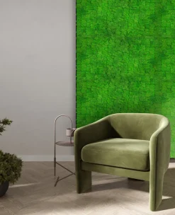 Jangal Grønne Vægpaneler|Akustikpaneler & Tilbehør*Modular Wall mospanel 52 x 52 cm - Rich Green Rich Green Moss