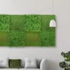 Jangal Grønne Vægpaneler|Akustikpaneler & Tilbehør*Modular Wall plantepanel 52 x 52 cm - Podocarpus Tea Tree