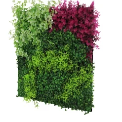 Jangal Grønne Vægpaneler|Akustikpaneler & Tilbehør*Modular Wall plantepanel 52 x 52 cm - Pink Mix