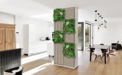 Jangal Grønne Vægpaneler|Akustikpaneler & Tilbehør*Modular Wall plantepanel 52 x 52 cm - Exotic Mix
