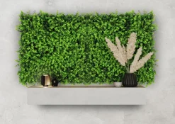 Jangal Grønne Vægpaneler|Akustikpaneler & Tilbehør*Modular Wall plantepanel 52 x 52 cm - Buxus