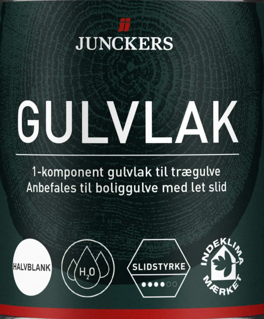 Junckers Lak*Gulvlak halvblank vandbaseret 2,5 liter