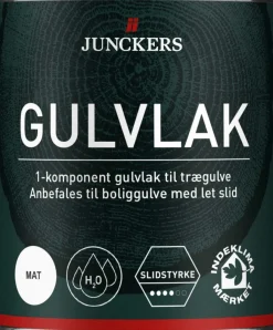 Junckers Lak*Gulvlak mat vandbaseret 0,75 liter
