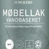 Junckers Lak*Møbellak mat vandbaseret 0,75 liter