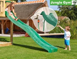 Jungle Gym Legetøj|Jungle Gym Legetårne*rutsjebane 265 cm mørkegrøn