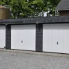 Garageporte & Tilbehør*Jyde stålvippeport 248 x 199 cm hvid