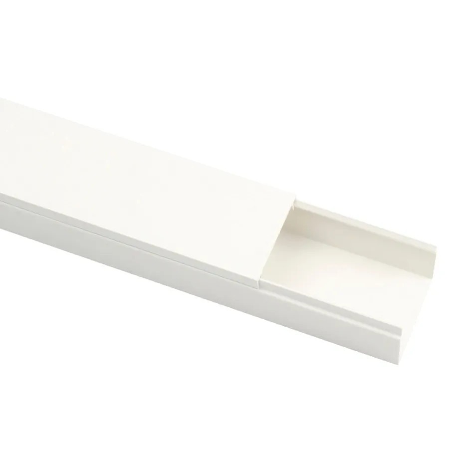 Elworks Elophæng & -Fastgørelse*Kabelkanal hvid 40 x 25 mm -