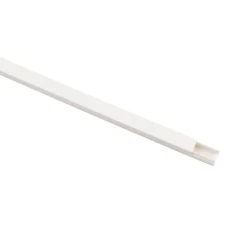 Elworks Elophæng & -Fastgørelse*Kabelkanal hvid 12 x 8 mm selvklæbende -