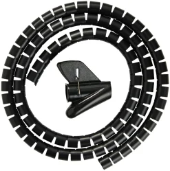PRIZE® Elophæng & -Fastgørelse*Kabelsamler Ø20 mm x 1,5 meter - Sort