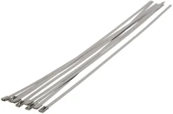 Elophæng & -Fastgørelse*Kabelstrips 360 mm rustfrit stål 10 stk.