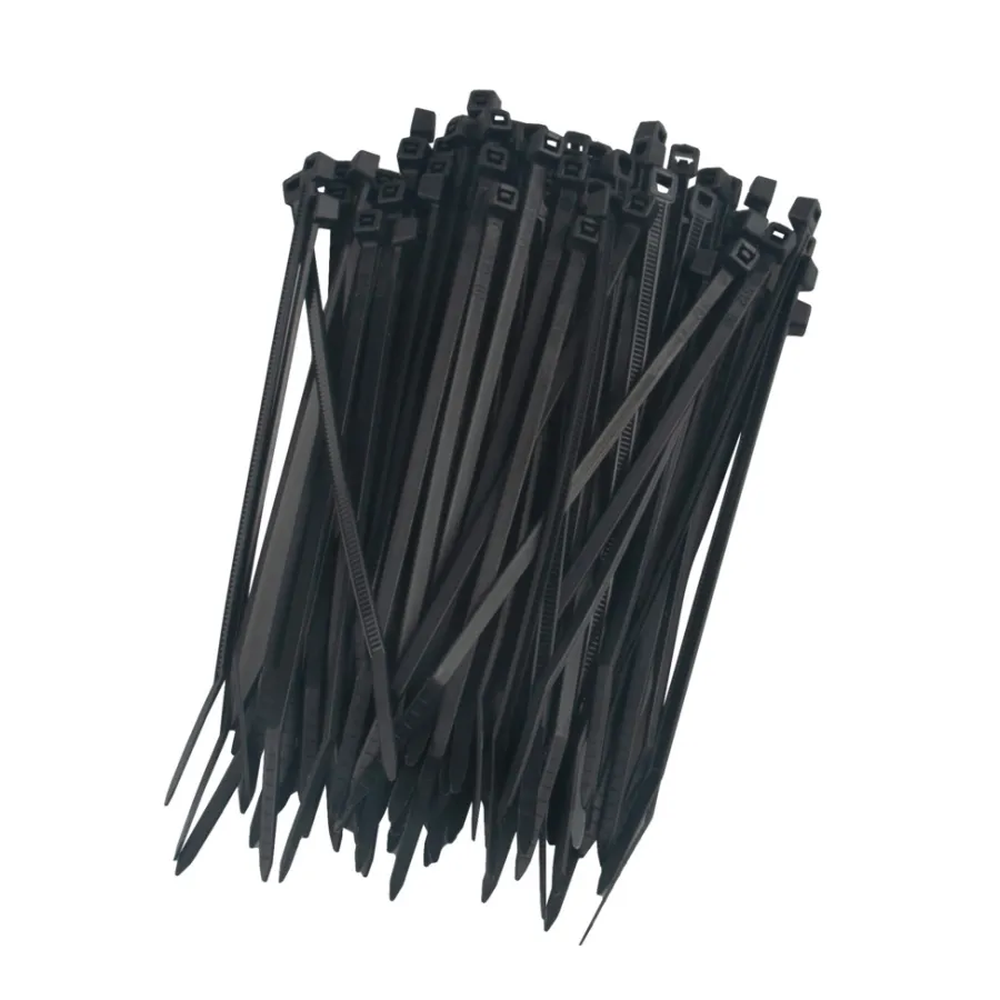 Elworks Elophæng & -Fastgørelse*Kabelstrips 100 mm sort 100 stk. -