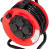 Kabler & Ledninger*Kabeltromle m/4 udtag og jord 25 meter