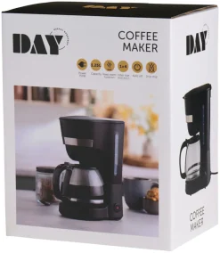 DAY Køkkenudstyr*Kaffemaskine 1,25 liter 750 W -
