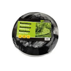 Garden® Bedafgrænsning & Minihegn*Kantskinne fleksibel til bed/græs 10 meter -