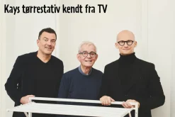 Kay Tørrestativer*vægmonteret tørrestativ 100 x 61 x 68 cm - sort