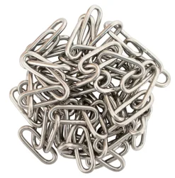 HOME it Kæder & Wirer*Kæde langleddet rustfri stål Ø3 mm x 2 meter