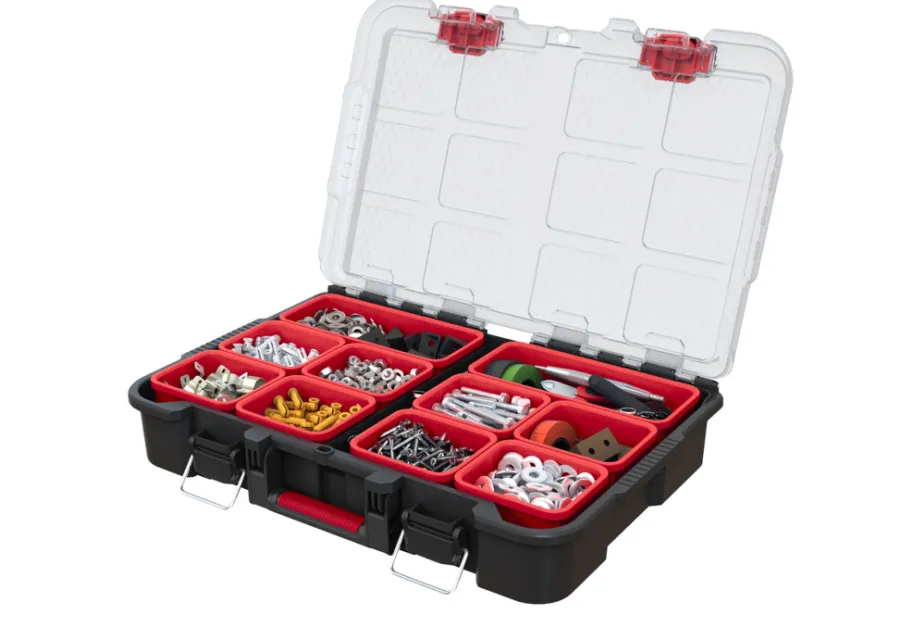Keter Værktøjskasser|Opbevaringskasser*Stack n Roll sortimentsboks 12 x 53 x 35 cm