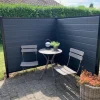 Kirkedal by TreeTops Komposithegn*Kirkedal Alu Light hegn startsæt sort 156 x 150 cm