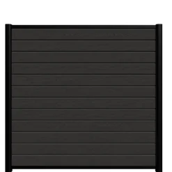 Kirkedal by TreeTops Komposithegn*Kirkedal Alu Light hegn startsæt sort 184 x 150 cm